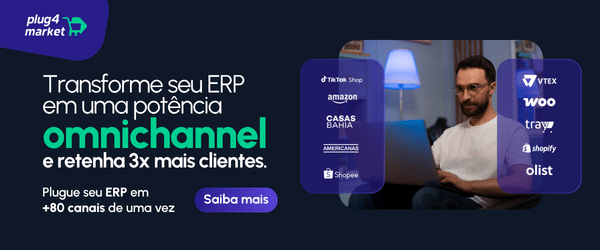 banner promocional da solução Plug4Market que possui uma robusta arquitetura de integração omnichannel